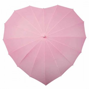 Heart Umbrella - Soft Pink